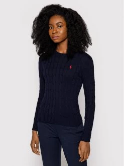 Polo Ralph Lauren Κατάστημα 12 Polo Ralph Lauren Γυναίκες Πουλόβερ Julianna 211580009007 Σκούρο μπλε Slim Fit