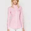 Polo Ralph Lauren Γυναίκες Casual Πουκάμισα Πουκάμισο Heidi 211664427002 Ροζ Slim Fit -Polo Ralph Lauren Κατάστημα unnamed file 2607