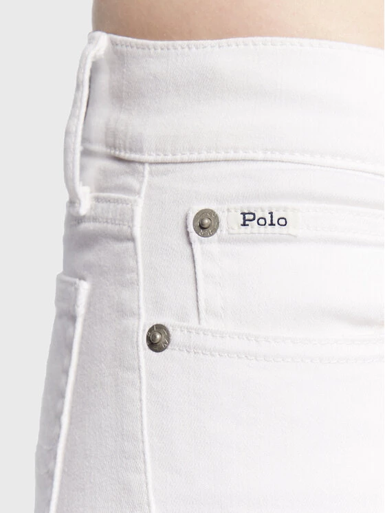 Polo Ralph Lauren Γυναίκες Τζιν 211683971001 Λευκό Skinny Fit 6 Polo Ralph Lauren Γυναίκες Τζιν 211683971001 Λευκό Skinny Fit - Image 4