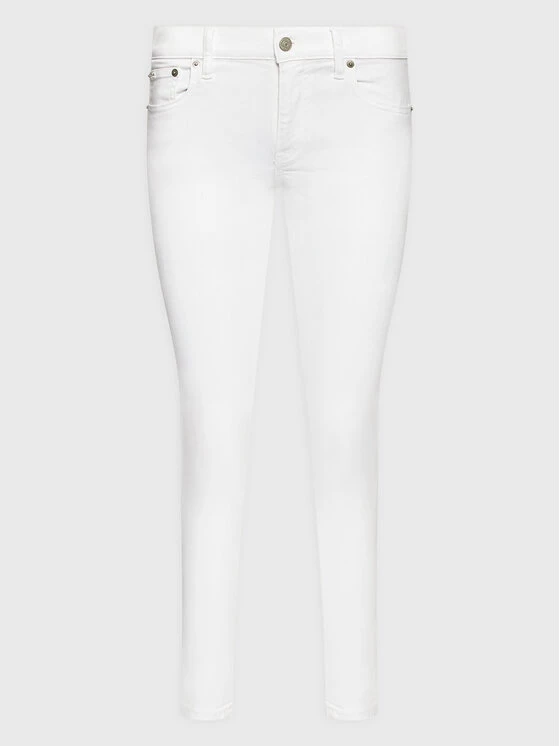 Polo Ralph Lauren Γυναίκες Τζιν 211683971001 Λευκό Skinny Fit 7 Polo Ralph Lauren Γυναίκες Τζιν 211683971001 Λευκό Skinny Fit - Image 5