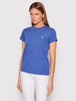 Polo Ralph Lauren Γυναίκες T-shirts T-Shirt 211847073035 Σκούρο μπλε Regular Fit