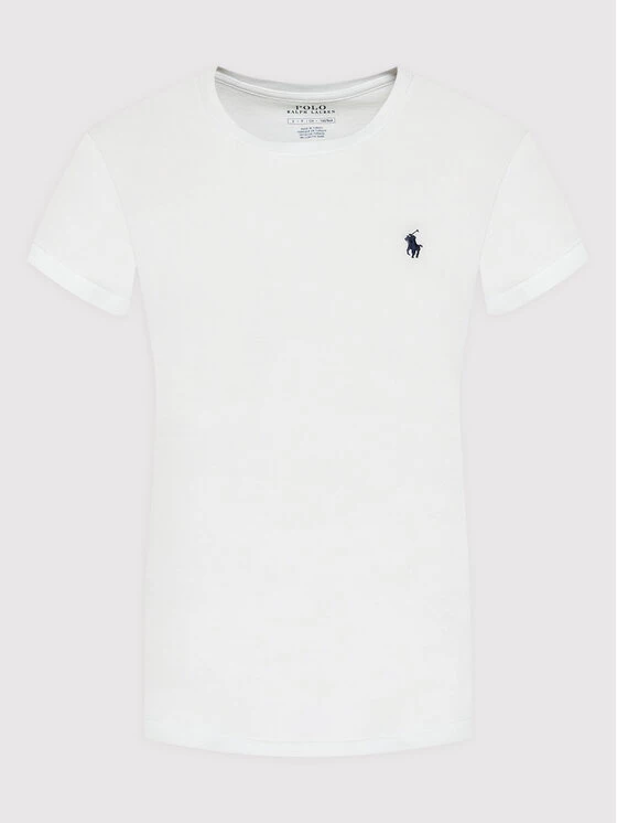 Polo Ralph Lauren Γυναίκες T-shirts T-Shirt 211847073009 Λευκό Regular Fit 7 Polo Ralph Lauren Γυναίκες T-shirts T-Shirt 211847073009 Λευκό Regular Fit - Image 5
