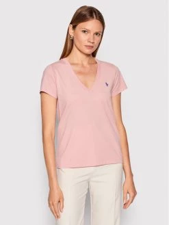 Polo Ralph Lauren Γυναίκες T-shirts T-Shirt 211847077007 Ροζ Regular Fit