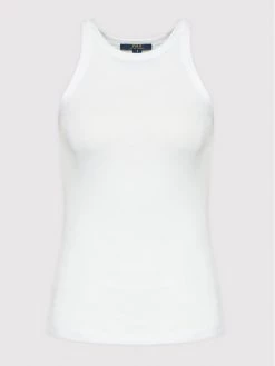 Polo Ralph Lauren Γυναίκες Tops Τοπ 211814415001 Λευκό Slim Fit -Polo Ralph Lauren Κατάστημα unnamed file 319