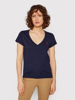 Polo Ralph Lauren Γυναίκες T-shirts T-Shirt 211847077005 Σκούρο μπλε Regular Fit