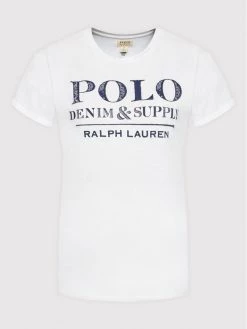 Polo Ralph Lauren Γυναίκες T-shirts T-Shirt 211858438001 Λευκό Regular Fit -Polo Ralph Lauren Κατάστημα unnamed file 358