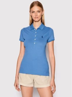 Polo Ralph Lauren Γυναίκες Μπλούζες Polo Polo 211870236002 Μπλε Slim Fit