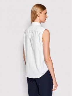 Polo Ralph Lauren Γυναίκες Casual Πουκάμισα Πουκάμισο 211863985001 Λευκό Regular Fit -Polo Ralph Lauren Κατάστημα unnamed file 381