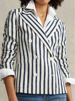 Polo Ralph Lauren Γυναίκες Σακάκια & Μπλέιζερ Μπλέιζερ 211863416001 Μπεζ Slim Fit -Polo Ralph Lauren Κατάστημα unnamed file 411