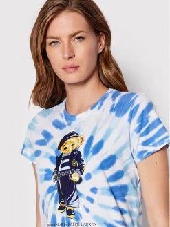 Polo Ralph Lauren Γυναίκες T-shirts T-Shirt 211863445001 Μπλε Slim Fit -Polo Ralph Lauren Κατάστημα unnamed file 454