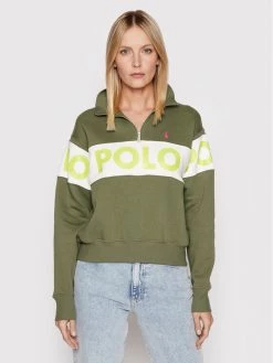 Polo Ralph Lauren Γυναίκες Μπλούζες Μπλούζα 211856675001 Πράσινο Relaxed Fit