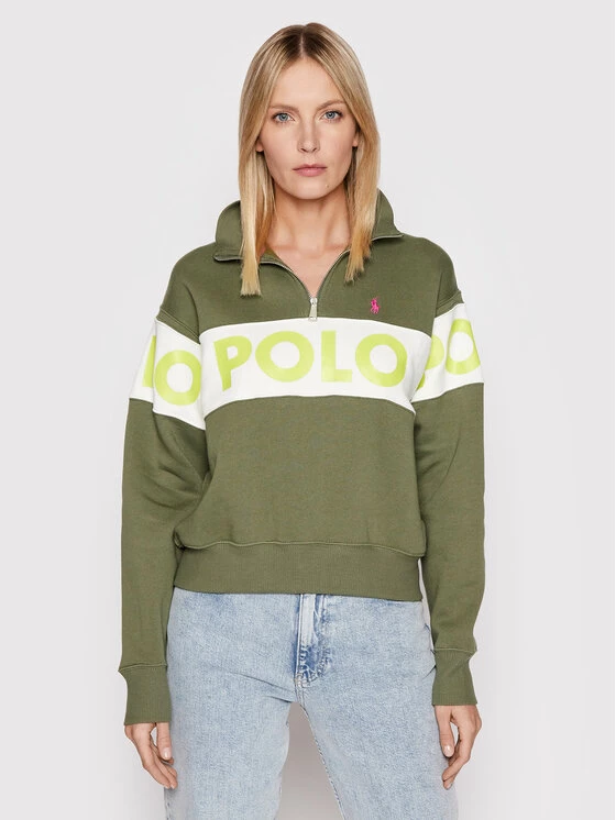 Polo Ralph Lauren Γυναίκες Μπλούζες Μπλούζα 211856675001 Πράσινο Relaxed Fit 3 Polo Ralph Lauren Γυναίκες Μπλούζες Μπλούζα 211856675001 Πράσινο Relaxed Fit