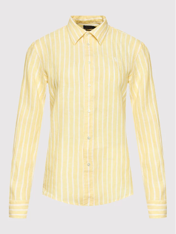 Polo Ralph Lauren Γυναίκες Casual Πουκάμισα Πουκάμισο 211780668014 Κίτρινο Relaxed Fit 7 Polo Ralph Lauren Γυναίκες Casual Πουκάμισα Πουκάμισο 211780668014 Κίτρινο Relaxed Fit - Image 5