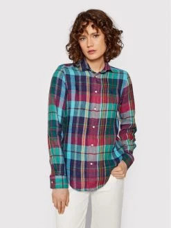 Polo Ralph Lauren Γυναίκες Casual Πουκάμισα Πουκάμισο 211827695006 Έγχρωμο Regular Fit