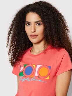 Polo Ralph Lauren Γυναίκες T-shirts T-Shirt 211856637002 Κόκκινο Regular Fit -Polo Ralph Lauren Κατάστημα unnamed file 554