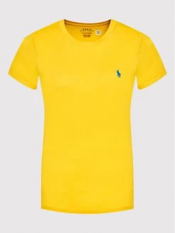 Polo Ralph Lauren Γυναίκες T-shirts T-Shirt 211847073016 Κίτρινο Regular Fit -Polo Ralph Lauren Κατάστημα unnamed file 575