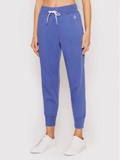Polo Ralph Lauren Γυναίκες Παντελόνια Φόρμας Παντελόνι φόρμας 211780215018 Μπλε Regular Fit