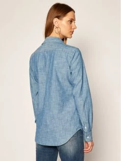 Polo Ralph Lauren Γυναίκες Casual Πουκάμισα Πουκάμισο Polo Bsr 211806182001 Μπλε Classic Fit -Polo Ralph Lauren Κατάστημα unnamed file 618