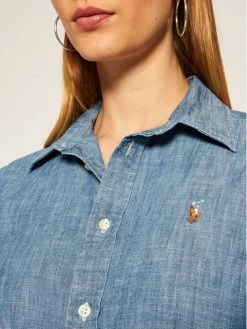 Polo Ralph Lauren Γυναίκες Casual Πουκάμισα Πουκάμισο Polo Bsr 211806182001 Μπλε Classic Fit -Polo Ralph Lauren Κατάστημα unnamed file 619