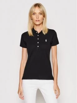 Polo Ralph Lauren Γυναίκες Μπλούζες Polo Polo Julie 211505654114 Μαύρο Slim Fit