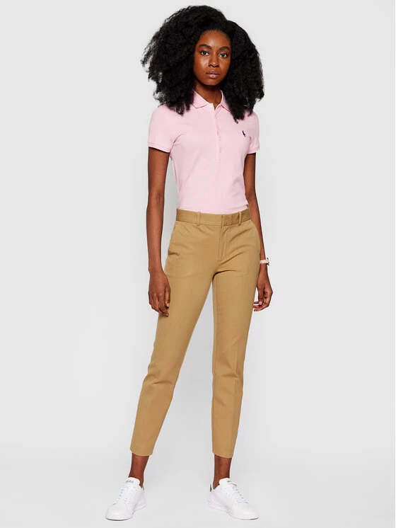 Polo Ralph Lauren Γυναίκες Μπλούζες Polo Polo Julie 211505654112 Ροζ Slim Fit 4 Polo Ralph Lauren Γυναίκες Μπλούζες Polo Polo Julie 211505654112 Ροζ Slim Fit - Image 2