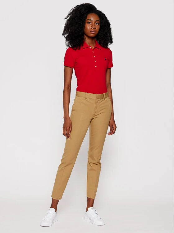 Polo Ralph Lauren Γυναίκες Μπλούζες Polo Polo Julie 211505654113 Κόκκινο Slim Fit 4 Polo Ralph Lauren Γυναίκες Μπλούζες Polo Polo Julie 211505654113 Κόκκινο Slim Fit - Image 2