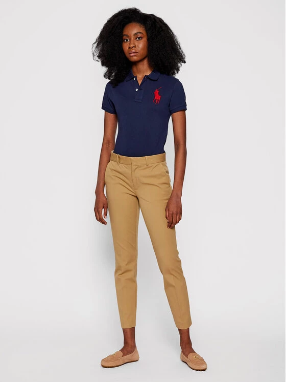 Polo Ralph Lauren Γυναίκες Μπλούζες Polo Polo 211505656 Σκούρο μπλε Skinny Fit 4 Polo Ralph Lauren Γυναίκες Μπλούζες Polo Polo 211505656 Σκούρο μπλε Skinny Fit - Image 2