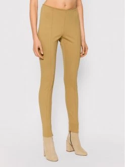 Polo Ralph Lauren Γυναίκες Υφασμάτινα Παντελόνια Παντελόνι υφασμάτινο 211842219005 Καφέ Slim Fit