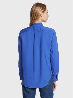 Polo Ralph Lauren Γυναίκες Casual Πουκάμισα Πουκάμισο 211841951014 Μπλε Relaxed Fit -Polo Ralph Lauren Κατάστημα unnamed file 67