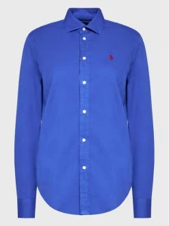 Polo Ralph Lauren Γυναίκες Casual Πουκάμισα Πουκάμισο 211841951014 Μπλε Relaxed Fit -Polo Ralph Lauren Κατάστημα unnamed file 69