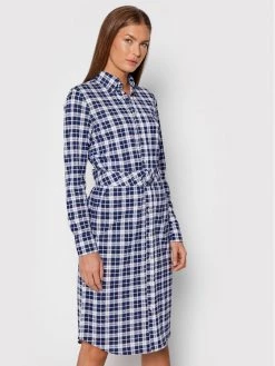 Polo Ralph Lauren Γυναίκες Φορέματα σε Στυλ Πουκάμισο & Σεμιζιέ Φόρεμα πουκάμισο 211843288001 Σκούρο μπλε Regular Fit