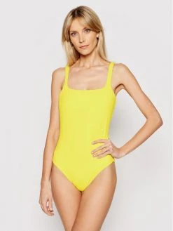 Polo Ralph Lauren Γυναίκες Ολόσωμα Μαγιό Μαγιό RL0JF10E Κίτρινο