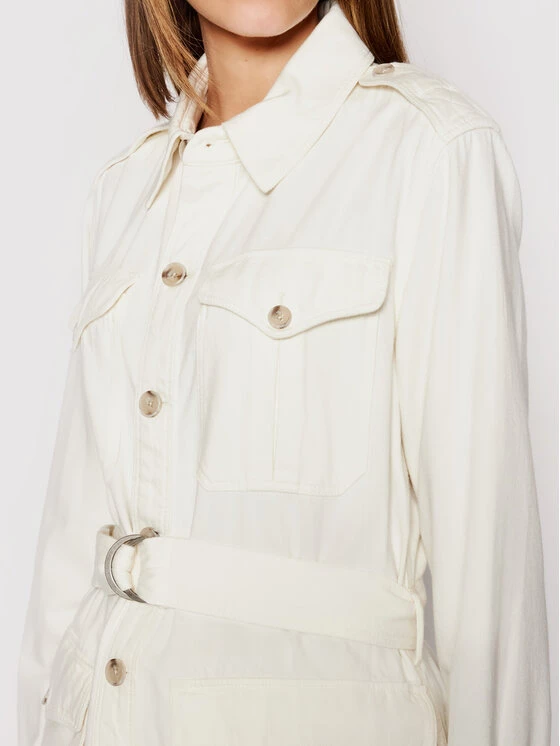 Polo Ralph Lauren Γυναίκες Τζιν Μπουφάν Τζιν μπουφάν 211834032001 Λευκό Regular Fit 6 Polo Ralph Lauren Γυναίκες Τζιν Μπουφάν Τζιν μπουφάν 211834032001 Λευκό Regular Fit - Image 4