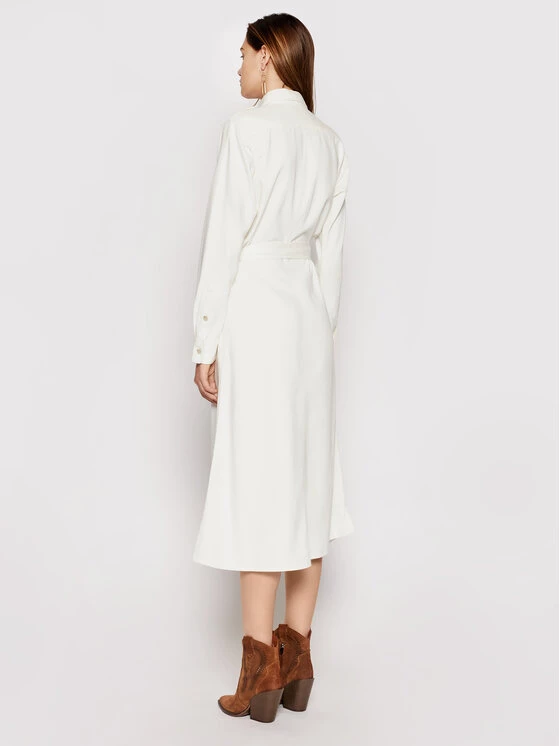 Polo Ralph Lauren Γυναίκες Φορέματα σε Στυλ Πουκάμισο & Σεμιζιέ Φόρεμα πουκάμισο 211834041001 Μπεζ Regular Fit 5 Polo Ralph Lauren Γυναίκες Φορέματα σε Στυλ Πουκάμισο & Σεμιζιέ Φόρεμα πουκάμισο 211834041001 Μπεζ Regular Fit - Image 3