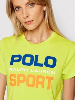Polo Ralph Lauren Γυναίκες T-shirts T-Shirt Ssl 211838079006 Πράσινο Regular Fit -Polo Ralph Lauren Κατάστημα unnamed file 877