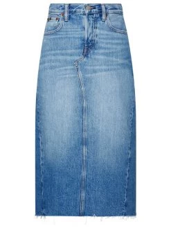 Polo Ralph Lauren Γυναίκες Φούστες Τζιν Φούστα τζιν Skt 211825856001 Μπλε Regular Fit -Polo Ralph Lauren Κατάστημα unnamed file 908