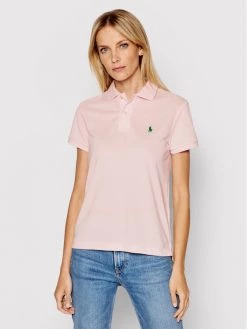 Polo Ralph Lauren Γυναίκες Μπλούζες Polo Polo 211806666005 Ροζ Classic Fit