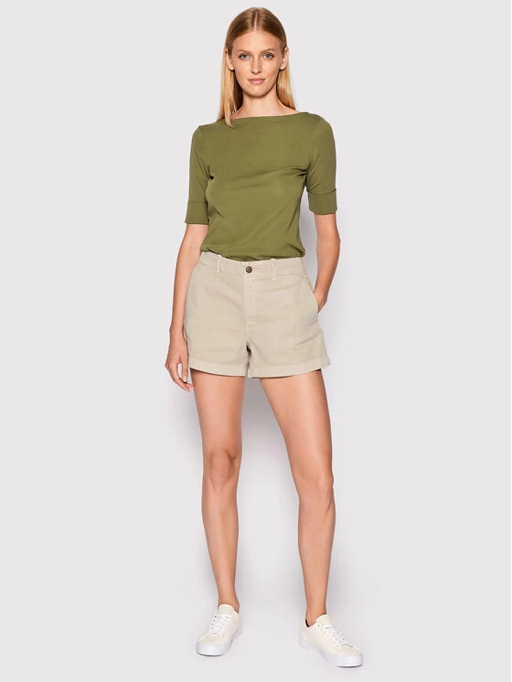 Polo Ralph Lauren Γυναίκες Τζιν Σορτς Τζιν σορτσάκια 211863229002 Μπεζ Regular Fit 4 Polo Ralph Lauren Γυναίκες Τζιν Σορτς Τζιν σορτσάκια 211863229002 Μπεζ Regular Fit - Image 2